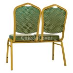 Chair section Hit - gold, green rhombus