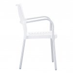 Plastic chair Bella, white Plastic chair Bella, white
