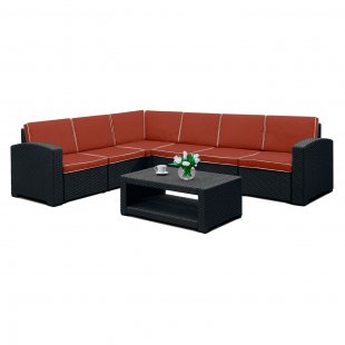 Rattan furniture set GRAND 5