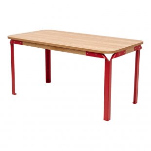 Apsaras table red