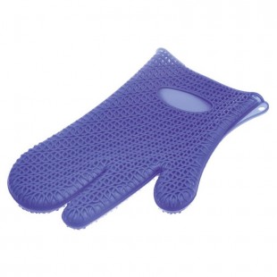 Heat-resistant glove, silicone