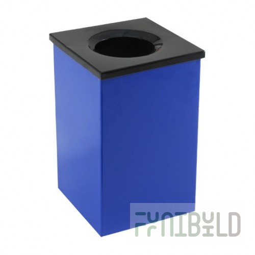 Street trash can square Optimal