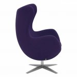 Egg chair, purple
