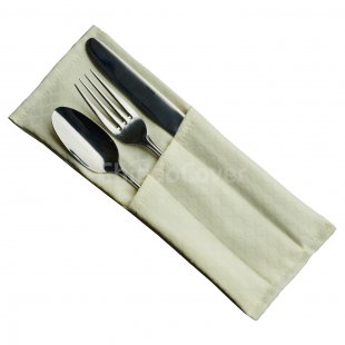 Covert for 3 devices Zhuravinka, rhombus champagne