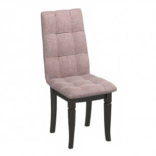 Chair Richard, carved solid wenge
