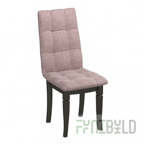 Chair Richard, carved solid wenge
