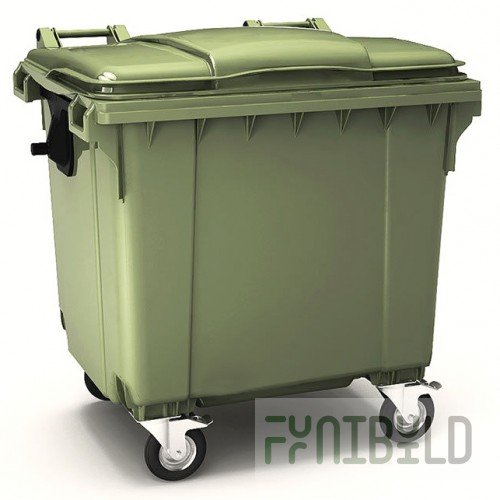 Garbage container 1100 liters