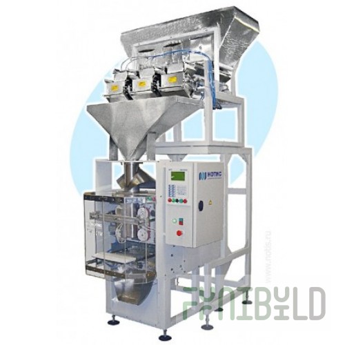 Weighing packaging machine (machine) for packing frozen large-piece products MDU-NOTIS-06M-420-3Rch-MP