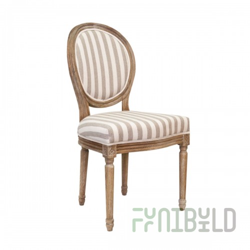 Miro pinstripe chair