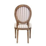Miro pinstripe chair