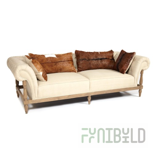 Margaux Sofa, Natural Mindy