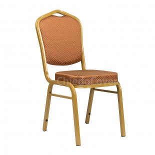 Chair Hit 25mm - gold, brown crown