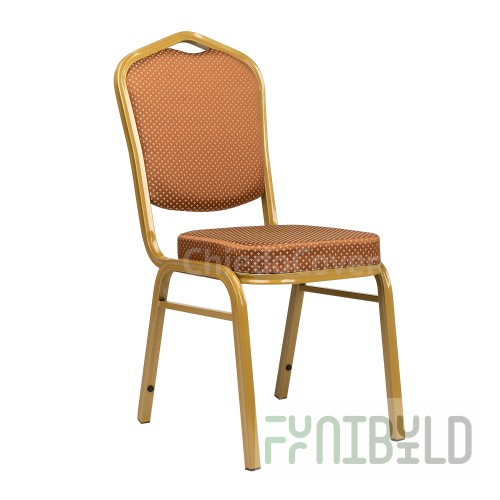 Chair Hit 25mm - gold, brown crown