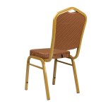 Chair Hit 25mm - gold, brown crown