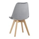 Frankfurt chair gray velor