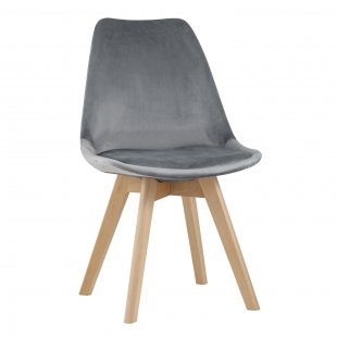 Frankfurt chair gray velor