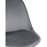 Frankfurt chair gray velor