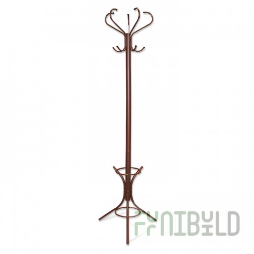 Floor hanger Hook dark walnut