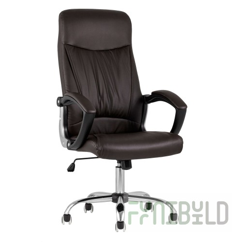 TopChairs Tower Executive Chair Brown