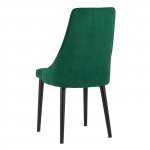 Chair Largo velour matte green