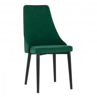 Chair Largo velour matte green
