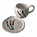 Tea set Lavender