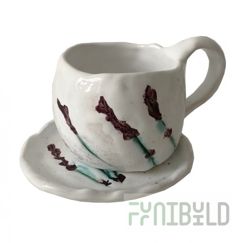 Tea set Lavender