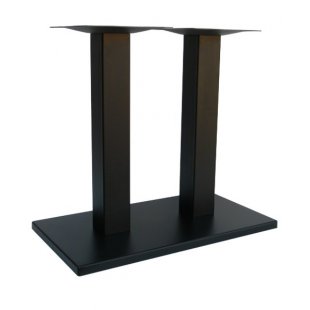 Metal table base Quadro Duo