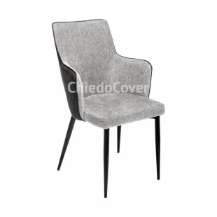 Benza chair black and gray
