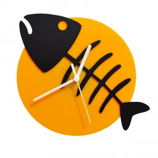 Wall clock Fish