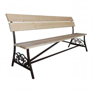 Garden bench collapsible