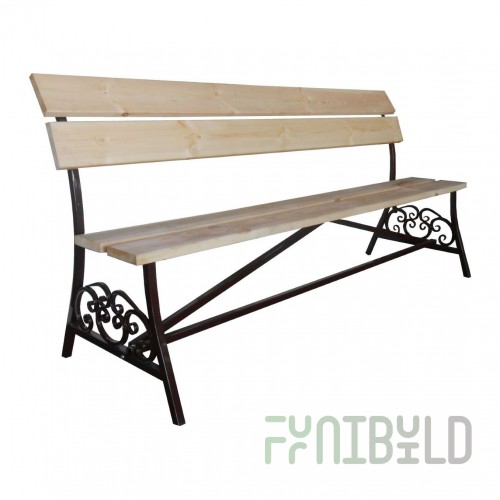 Garden bench collapsible