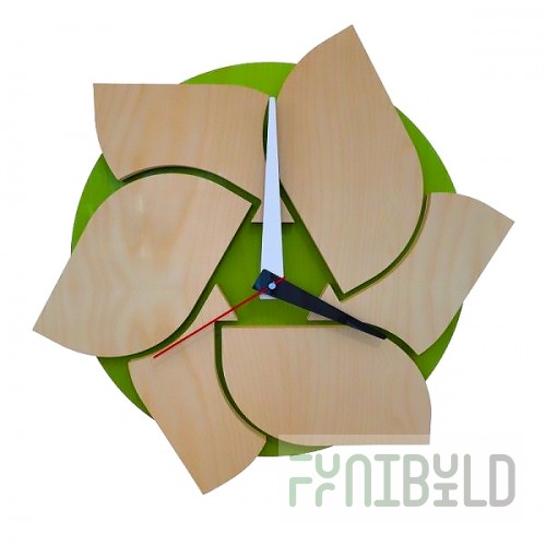 Wall clock Tulip