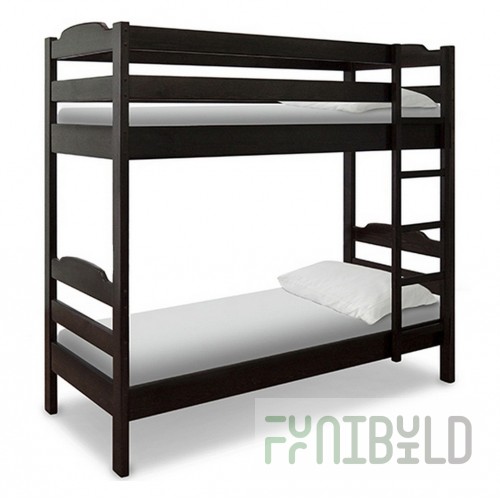 Bunk bed Tandem black