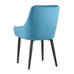 Chair Diana velour dark turquoise Chair Diana velour dark turquoise