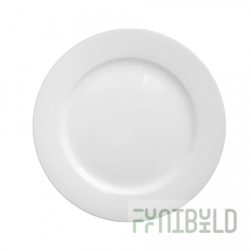 Dish 305 in reinforced edge Royal White 3, 18