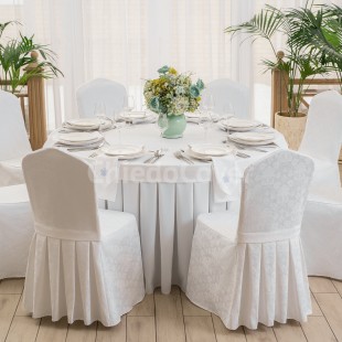 Banquet textile set for 8 persons