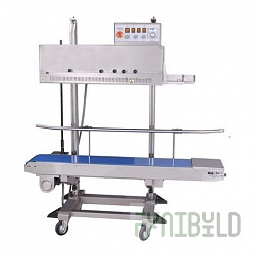 Vertical conveyor sealer with right feed HL FRM-1120LD