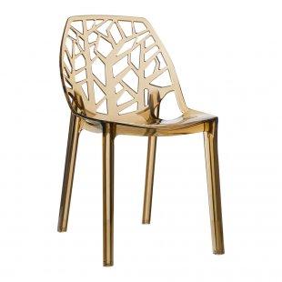 Chair Lily Beige, plastic