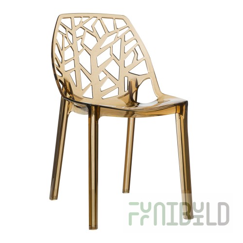Chair Lily Beige, plastic