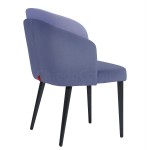 Half-chair Lily, blue-violet