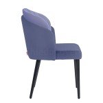 Half-chair Lily, blue-violet