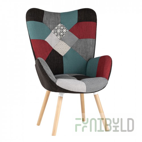 Grand Patchwork Chair