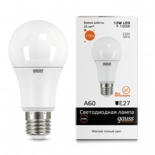 Lamp (LED) LED Gauss 12W 2700K Elementary