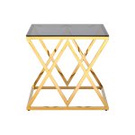 Coffee table Insignia 55 x 55 gold