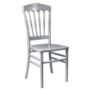 Napoleon Chair Silver, wooden