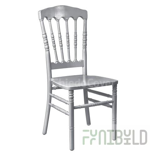 Napoleon Chair Silver, wooden