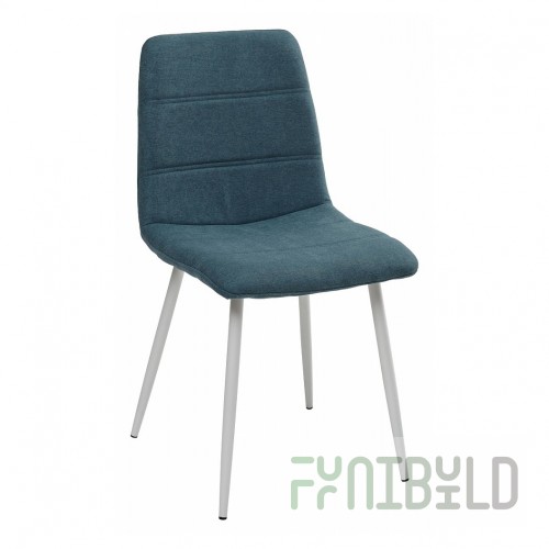 Howard chair green/white legs
