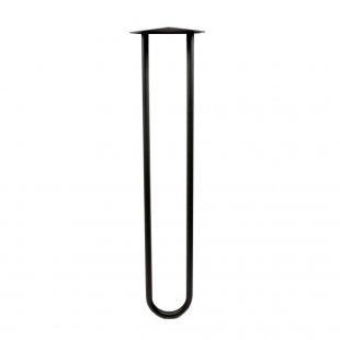 Hairpin leg for table loft black 71 cm