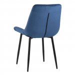 Chair Flex velor blue
